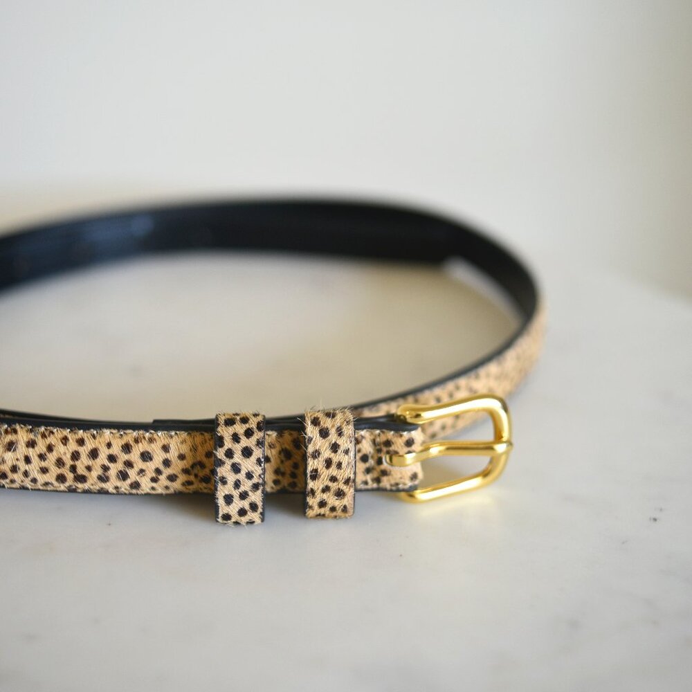 Banana Republic Cheetah Print Belt